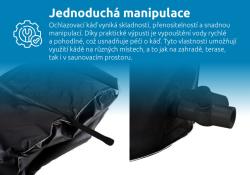 Marimex Káď ochlazovací ovál 125x75x77cm černá