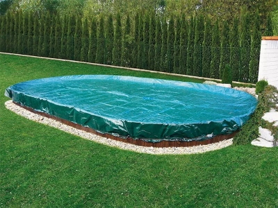 Marimex Krycí plachta SUPREME pro oválné bazény Orlando Premium 3,66 x 7,32 m - zelená