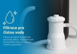 Marimex Ochlazovací káď 125x75x77 cm s kartušovou filtrací