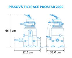 Marimex Písková filtrace ProStar 2000
