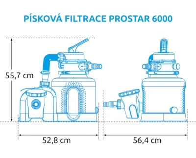 Marimex Písková filtrace ProStar 6000