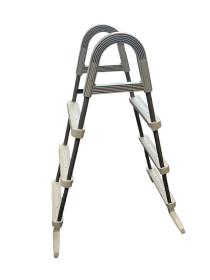 Marimex Schůdky k bazénům - výška stěny do 0,91 m ŠEDÉ