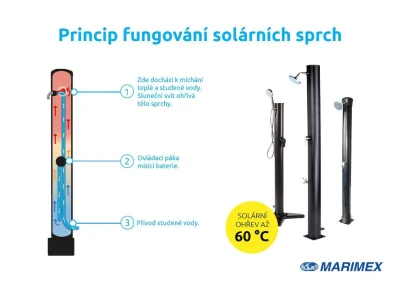 Marimex Solární sprcha UNO 35 l