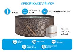 MSPA Mono F-MO062W bazén vířivý + sleva 500,- na příslušenství