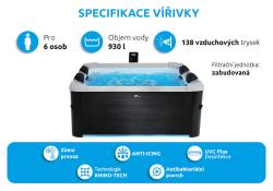 Marimex Vířivý bazén MSPA OSLO F-OS063W + sleva 1000,- na příslušenství