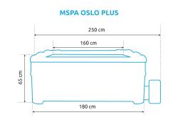Marimex Bazén vířivý MSPA OSLO PLUS F-OS063WP