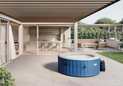 Marimex Bazén vířivý nafukovací Pure Spa - Bubble HWS -modrý -Intex 28486EX