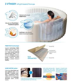 Marimex Vířivý bazén Pure Spa - Jet Bubble Deluxe HWS 6