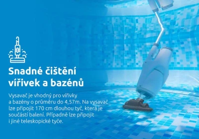 Marimex Vysavač pro vířivky a bazény SpaVac Columbia set