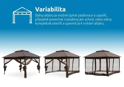 Marimex Zahradní altán Vista béžový (VÝPRODEJ)