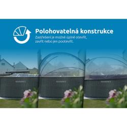 Marimex Zastřešení Pool House Control - 4,57 m pro bazény s ocelovou stěnou