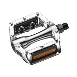 Marwi Pedály kovové SP-102 osa 1/2[34] stříbrné