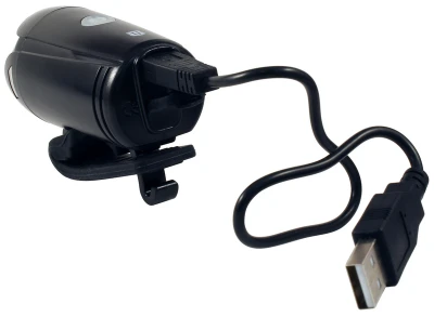 Marwi Světlo přední diodové UN-200 1 x Cree LED, 25 Lux, USB, černé