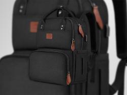 Matein Batoh na notebook / taška na oběd 15,6[39] 1162 USB Black