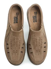 Mateos 492 světle hnědé pánské polobotky