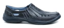 Mateos 492A navy pánské nadměrné polobotky