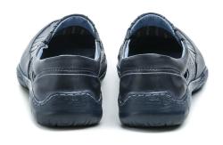 Mateos 492A navy pánské nadměrné polobotky