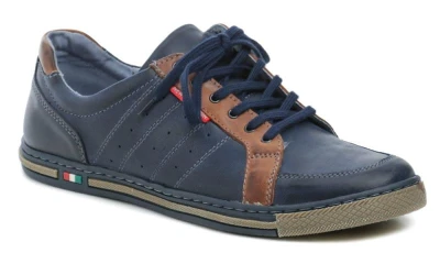 Mateos 566 navy pánské polobotky Mateos 566 navy pánské polobotky