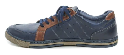 Mateos 566 navy pánské polobotky