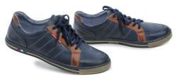 Mateos 566 navy pánské polobotky