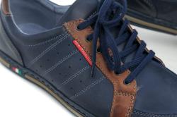 Mateos 566 navy pánské polobotky