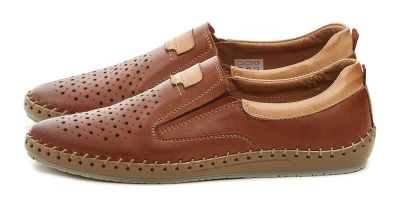 Mateos 816B hnědé pánské mokasíny