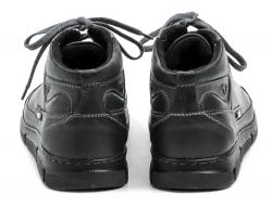 Mateos 924 šedé grafit pánské zimní boty