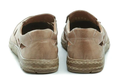 Mateos 933 světle hnědé pánské polobotky