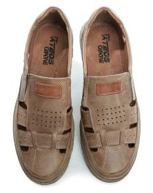Mateos 933 světle hnědé pánské polobotky