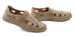 Mateos 933 světle hnědé pánské polobotky