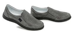 Mateos 943 šedé pánské mokasíny