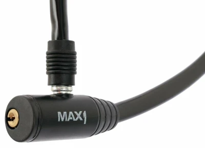 MAX1 650 mm černý zámek lanko