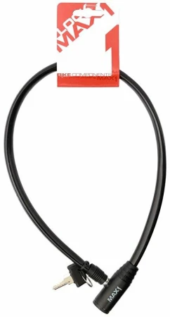 MAX1 650 mm černý zámek lanko