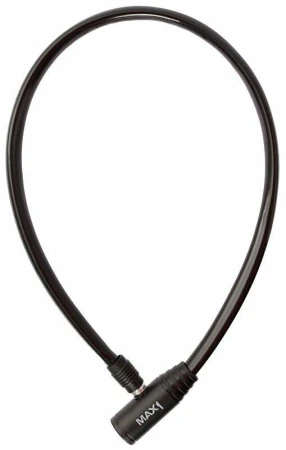 MAX1 650 mm černý zámek lanko (VÝPRODEJ) MAX1 650 mm černý zámek lanko (VÝPRODEJ)