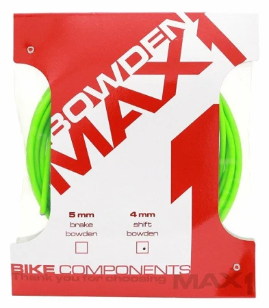 Max1 bowden 4 mm fluo zelená balení 3 m Max1 bowden 4 mm fluo zelená balení 3 m
