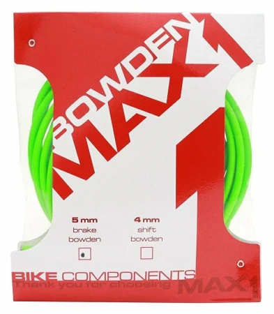 Max1 bowden 5 mm fluo zelená balení 3 m (VÝPRODEJ)