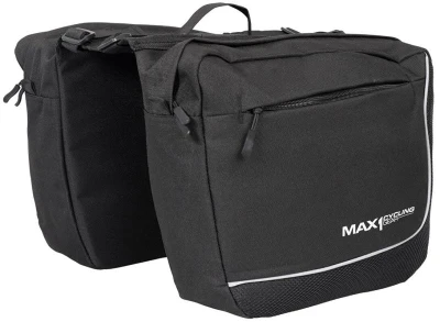 Max1 Courier černá dvoubrašna na nosič