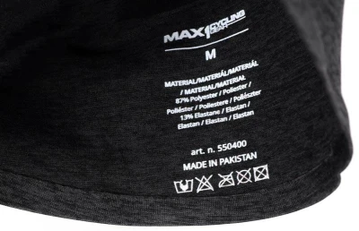 Max1 čepice pod přilbu tmavě šedá žíhaná jaro/podzim L