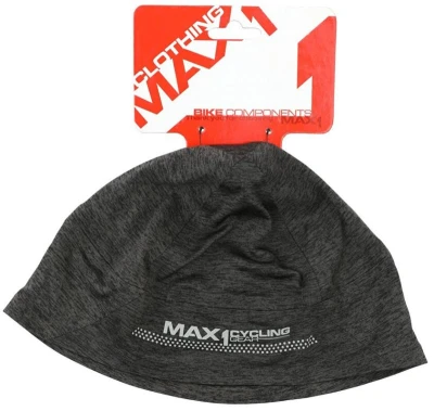 Max1 čepice pod přilbu tmavě šedá žíhaná jaro/podzim L