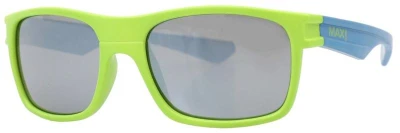 Max1 Kids zeleno-modré dětské cyklistické brýle