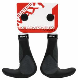 Max1 gripy Comfy X2 černo/šedé (VÝPRODEJ)