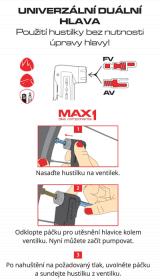 Max1 hustilka Blower nožní