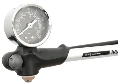 Max1 Shock Sport 400 PSI hustilka s manometrem