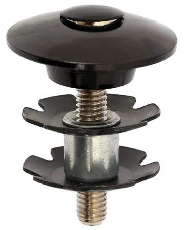 Max1 ježek hlavového složení s víčkem 1 1/8" černý Max1 ježek hlavového složení s víčkem 1 1/8" černý