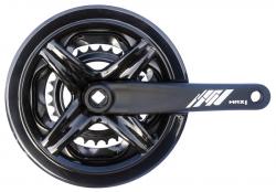 Max1 kliky Tour 42-34-24 175mm černé s krytem Max1 kliky Tour 42-34-24 175mm černé s krytem