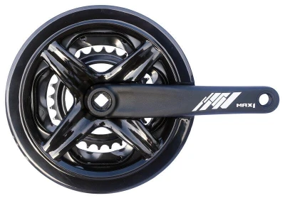 Max1 kliky Tour 42-34-24 175mm černé s krytem Max1 kliky Tour 42-34-24 175mm černé s krytem