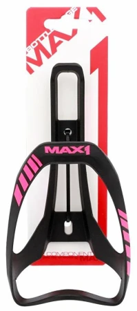 Max1 košík Evo fluo růžovo/černý