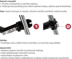 Max1 nosič Tourist na sedlovku s bočnicemi (VÝPRODEJ)