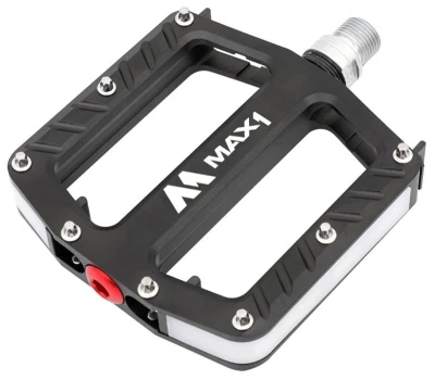 Max1 pedály Lazer platformové s doplňkovým LED osvětlením