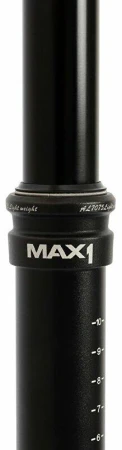 Max1 Premium Teleskopická sedlovka MAX1 Evo 30,9/458 mm černá